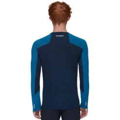 Mammut Aenergy FL Long Sleeve Base Layer Top -Sports Equipment 1016 01370 50554 mod back