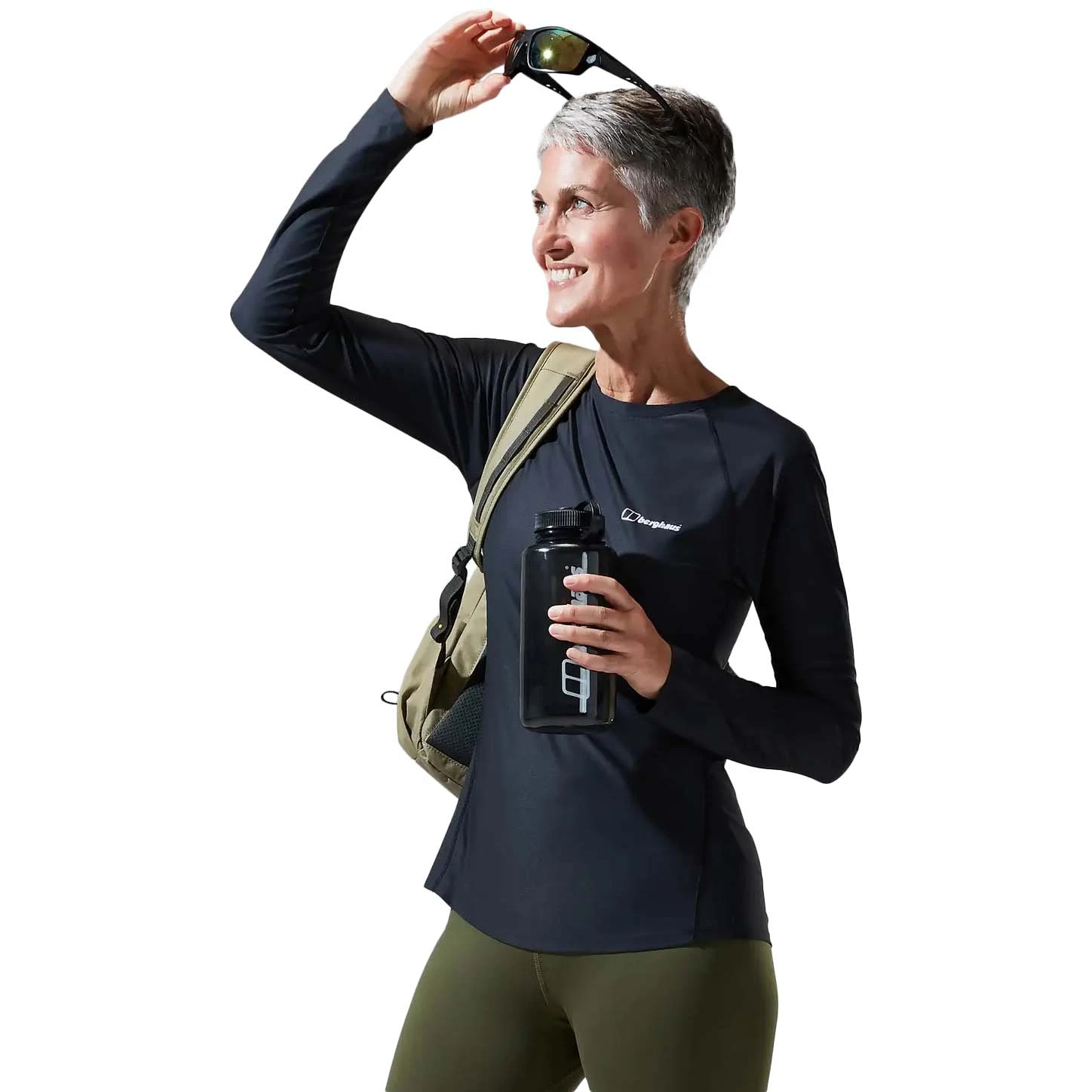 Berghaus 24/7 Basecrew Women's Long Sleeve T-Shirt 4 Berghaus 24/7 Basecrew Women's Long Sleeve T-Shirt - Image 4