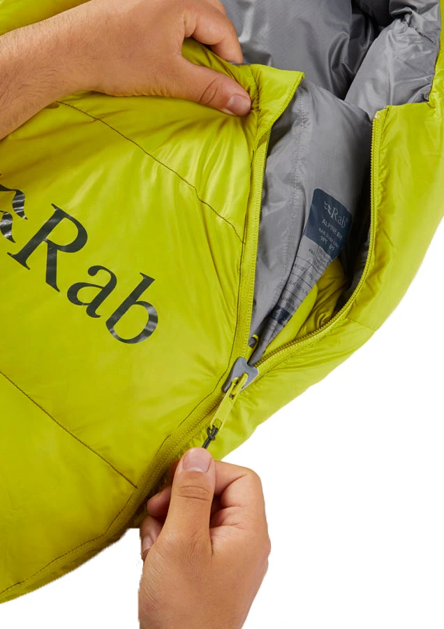 Rab Alpine 800 Lightweight Down Sleeping Bag 8 Rab Alpine 800 Lightweight Down Sleeping Bag - Image 8