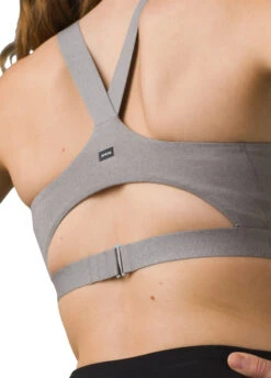 Prana Everyday Support Women's Yoga/Sports Bra 8 Prana Everyday Support Women's Yoga/Sports Bra -Sports Equipment 1970291 HEATHERGREY ALT 4