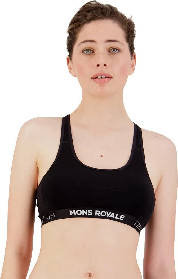 Mons Royale Sierra Women's Merino Wool Sports Bra 4 Mons Royale Sierra Women's Merino Wool Sports Bra - Image 4