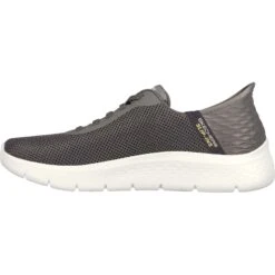Skechers Go Walk Flex Hands Up Slip-In Shoe -Sports Equipment 216496 BRN D largecopy