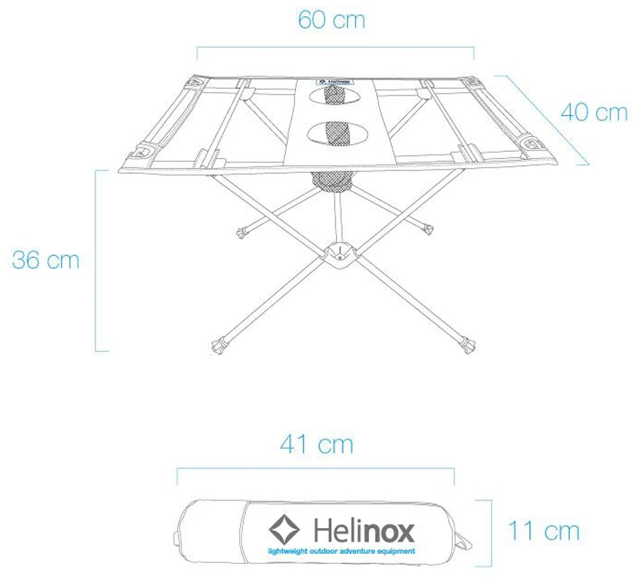 Helinox Table One Compact & Lightweight Camp Table 7 Helinox Table One Compact & Lightweight Camp Table - Image 7
