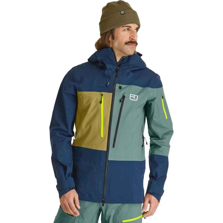 Ortovox 3L Deep Shell Men's Ski/Snowboard Jacket 6 Ortovox 3L Deep Shell Men's Ski/Snowboard Jacket - Image 6