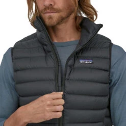 Patagonia Down Sweater Vest -Sports Equipment 84623 BLK CSZIP