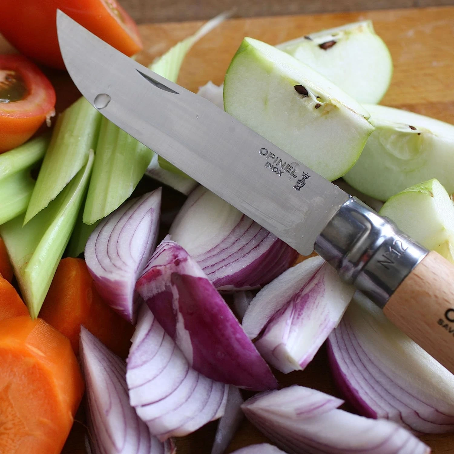 Opinel No.6 Olive Classic Original Folding Pocket Knife 13 Opinel No.6 Olive Classic Original Folding Pocket Knife - Image 13