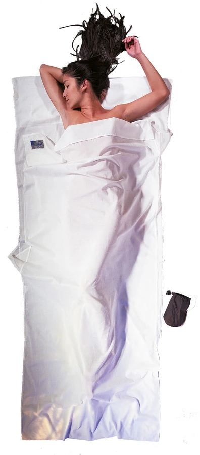 Cocoon TravelSheet Egyptian Cotton Sleeping Bag Liner 1 Cocoon TravelSheet Egyptian Cotton Sleeping Bag Liner