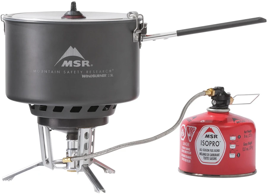 MSR WindBurner Stove System Combo Backpacking Cook Set 8 MSR WindBurner Stove System Combo Backpacking Cook Set - Image 8
