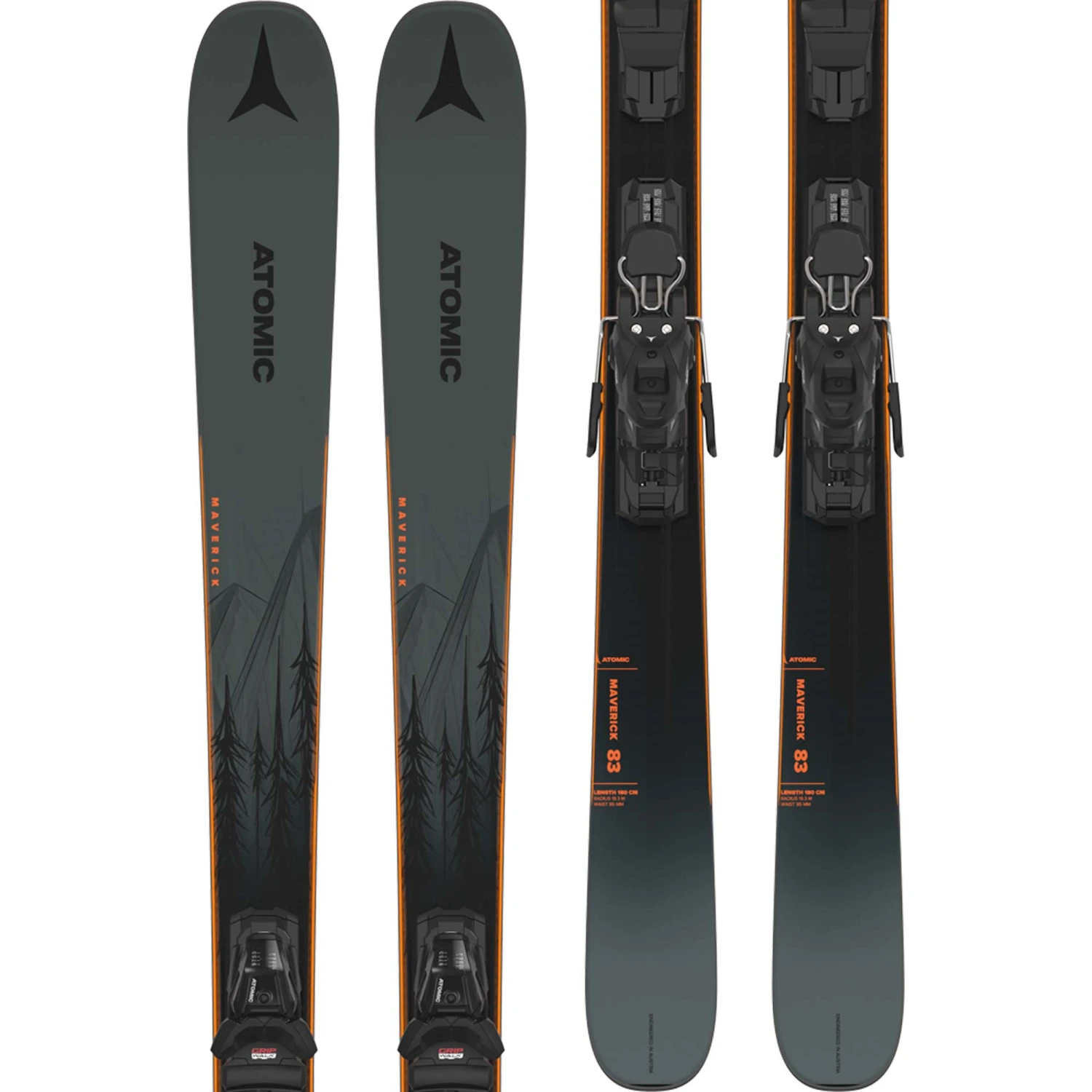 Atomic MAVERICK 83 + M 10 GW Skis 1 Atomic MAVERICK 83 + M 10 GW Skis