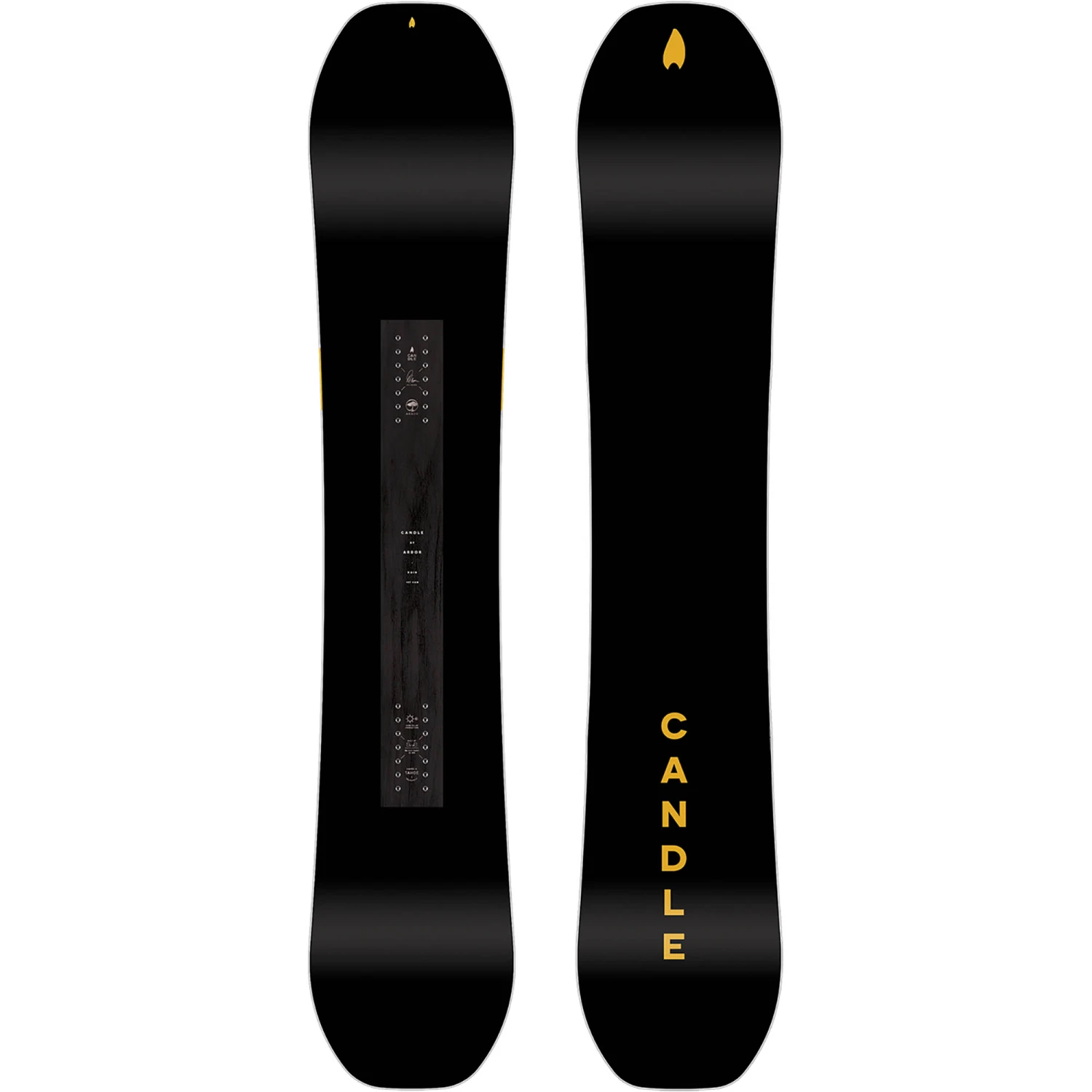 Arbor Candle Rain Camber Snowboard 1 Arbor Candle Rain Camber Snowboard