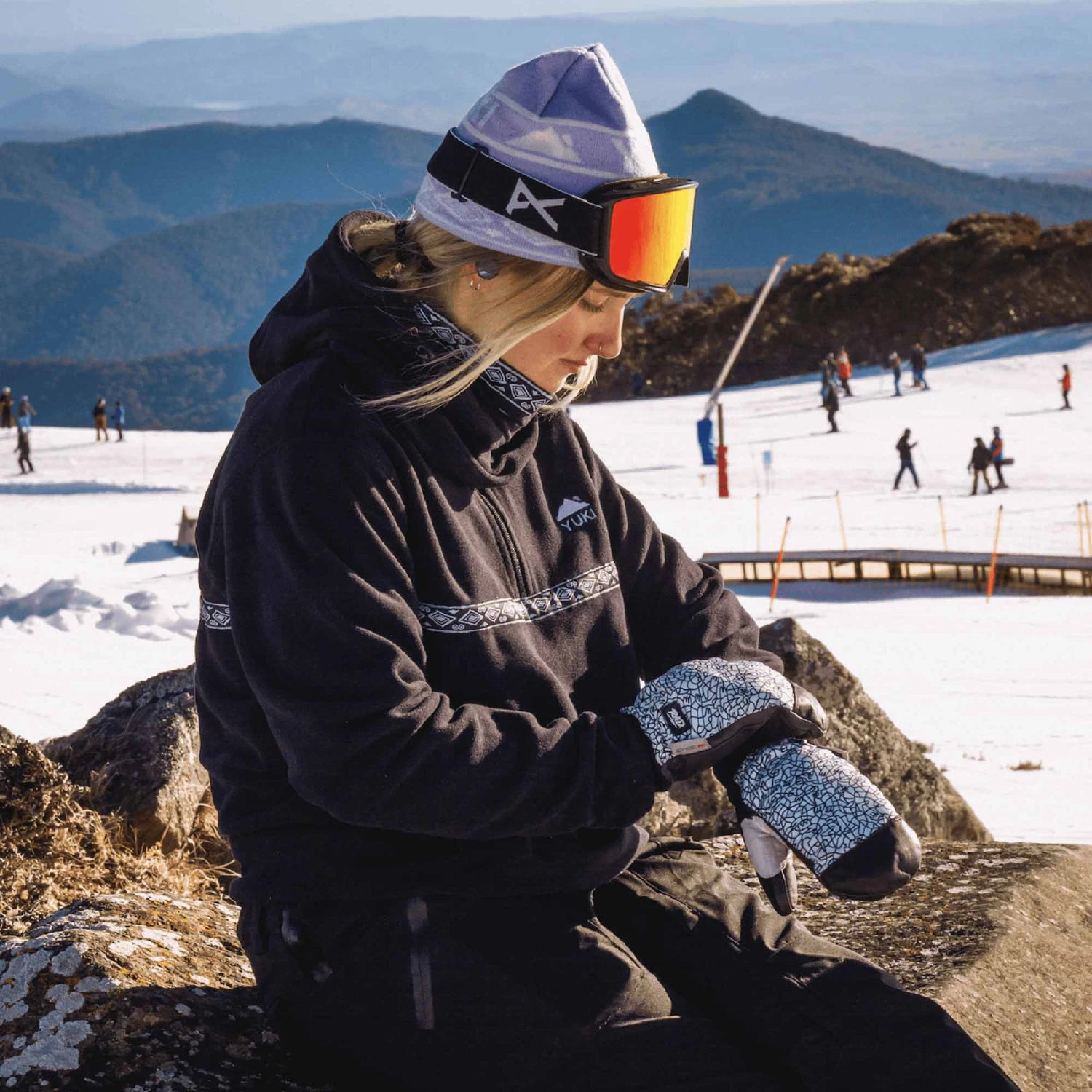 Vibes Unisex Ski/Snowboard Fleece 7 Vibes Unisex Ski/Snowboard Fleece - Image 7