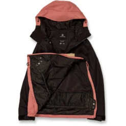 Volcom Ashfield Pullover Women's Ski/Snowboard Jacket -Sports Equipment AshfieldPulloverEarthPink3