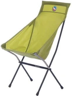 Big Agnes Big Six Camp Chair Deluxe Outdoor Chair -Sports Equipment BIGSIX Green side 002