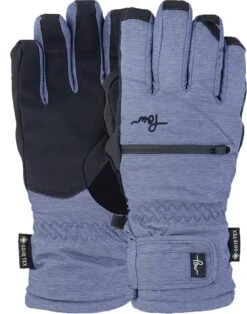 Cascadia GTX Short Women's Ski/Snow Gloves -Sports Equipment Cascadia Glove Short Blue Nights LOGOS 1000x