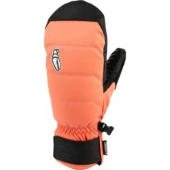 Crab Grab Women's Snuggler Snowboard / Ski Mitts -Sports Equipment Crab Grab FA23 Mittens Snuggler Womens Coral BOH 2000x 1