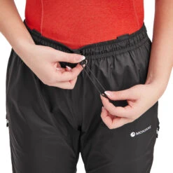 Montane Sprite Lite Gore-Tex Trousers 6 Montane Sprite Lite Gore-Tex Trousers -Sports Equipment FSLPRBLA FEM SPIRIT LITE PANTS REG LEG BLACK 4