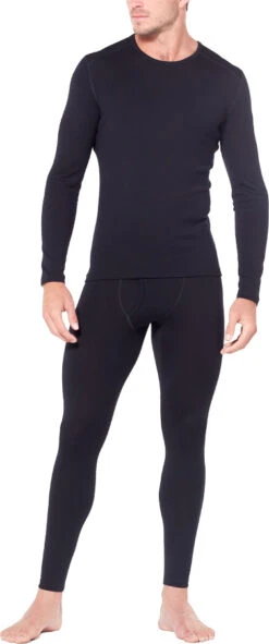 Icebreaker 260 Tech With Fly Thermal Leggings 13 Icebreaker 260 Tech With Fly Thermal Leggings -Sports Equipment FW18 MEN 260 TECH LEGGINGS WFLY 104374001 4