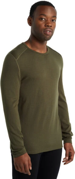 Icebreaker Merino 260 Technical Thermal Long Sleeve Top -Sports Equipment FW21 MEN 260 TECH LS CREWE 104371069 7