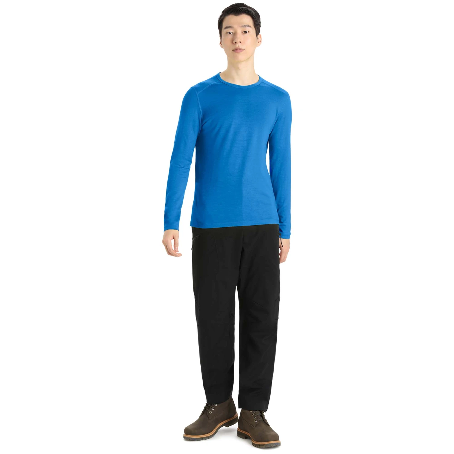 Icebreaker 200 Oasis Long Sleeve Merino Wool Crew Top 3 Icebreaker 200 Oasis Long Sleeve Merino Wool Crew Top - Image 3