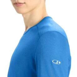 Icebreaker 200 Oasis Long Sleeve Merino Wool Crew Top 10 Icebreaker 200 Oasis Long Sleeve Merino Wool Crew Top -Sports Equipment FW22 Men 200OasisLSCreweLAZURITE 104365580 4copy