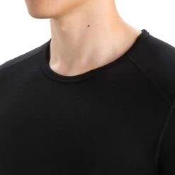 Icebreaker Merino 260 Technical Thermal Long Sleeve Top -Sports Equipment FW22 Men 260 Tech LS Crewe 104371001 4copy