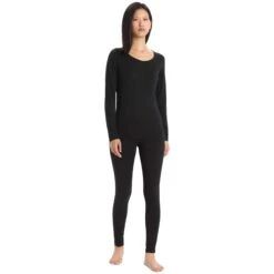 Icebreaker 200 Oasis Women's Leggings 10 Icebreaker 200 Oasis Women's Leggings -Sports Equipment FW22 Women 200 Oasis Leggings 104383001 3copy