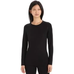 Icebreaker 260 Tech Crew Thermal Long Sleeve Top