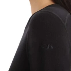 Icebreaker 260 Tech Crew Thermal Long Sleeve Top -Sports Equipment FW22 Women 260 Tech LS Crewe 104387001 5copy