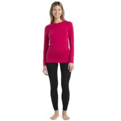 Icebreaker 200 Oasis Crewe Long Sleeve Thermal Top 10 Icebreaker 200 Oasis Crewe Long Sleeve Thermal Top -Sports Equipment FW23 Women 200 Oasis LS Crewe 104375851 3copy1