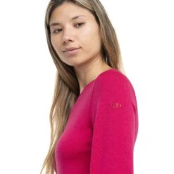 Icebreaker 200 Oasis Crewe Long Sleeve Thermal Top 9 Icebreaker 200 Oasis Crewe Long Sleeve Thermal Top -Sports Equipment FW23 Women 200 Oasis LS Crewe 104375851 4copy