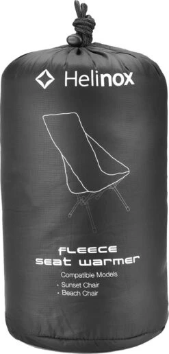 Helinox Fleece Seat Warmer Sunset/Beach Chair Cover 11 Helinox Fleece Seat Warmer Sunset/Beach Chair Cover -Sports Equipment FleeceSeatWarmerForSunset Black 5 2000px