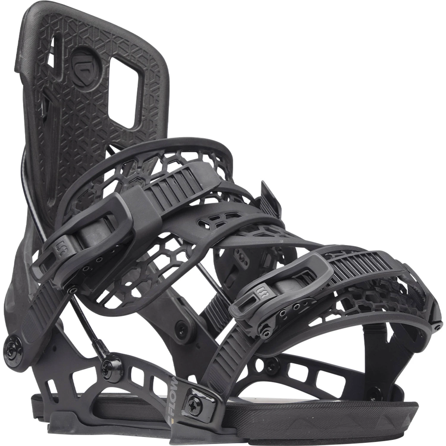 FLOW NX2 Carbon Hybrid Step In Snowboard Bindings 1 FLOW NX2 Carbon Hybrid Step In Snowboard Bindings