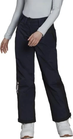 Adidas TERREX Resort 2L Stretch Women's Snow Pants -Sports Equipment GT2820 3 APPAREL OnModel StandardView transparentcopy