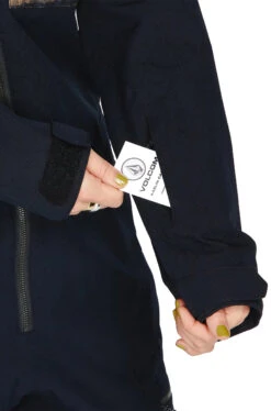 Volcom Romy Snow Suit Ski/Snowboard Jumpsuit -Sports Equipment H0652206 BLK 9 1188x1584 crop center