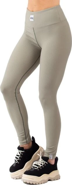 Eivy Icecold Rib Women's Baselayer Leggings 14 Eivy Icecold Rib Women's Baselayer Leggings -Sports Equipment Icecold Rib Tights Faded Oak 1