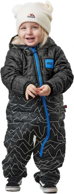 Picture Snow Baby Suit Kid's One Piece -Sports Equipment KVT091 A 02 1