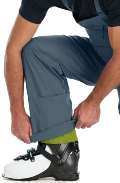 Rab Khroma Kinetic WTP Ski/Snowboard Bib Pants -Sports Equipment Khroma Kinetic Bib OrionBlue QWH 47 ORB DETAIL8