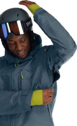 Rab Khroma Latok GTX Ski/Snowboard Jacket 17 Rab Khroma Latok GTX Ski/Snowboard Jacket -Sports Equipment Khroma Latok GTX Jacket OrionBlue QWH 19 ORB DETAIL8