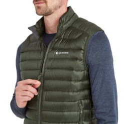 Montane Anti-Freeze Men's Down Insulated Gilet 12 Montane Anti-Freeze Men's Down Insulated Gilet -Sports Equipment MAFRGOAK ANTI FREEZE GILET OAK GREEN 5