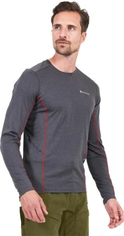 Montane Dart Technical Long Sleeve Base Layer Top -Sports Equipment MDRLSSLA DART LONG SLEEVE T SHIRT 2