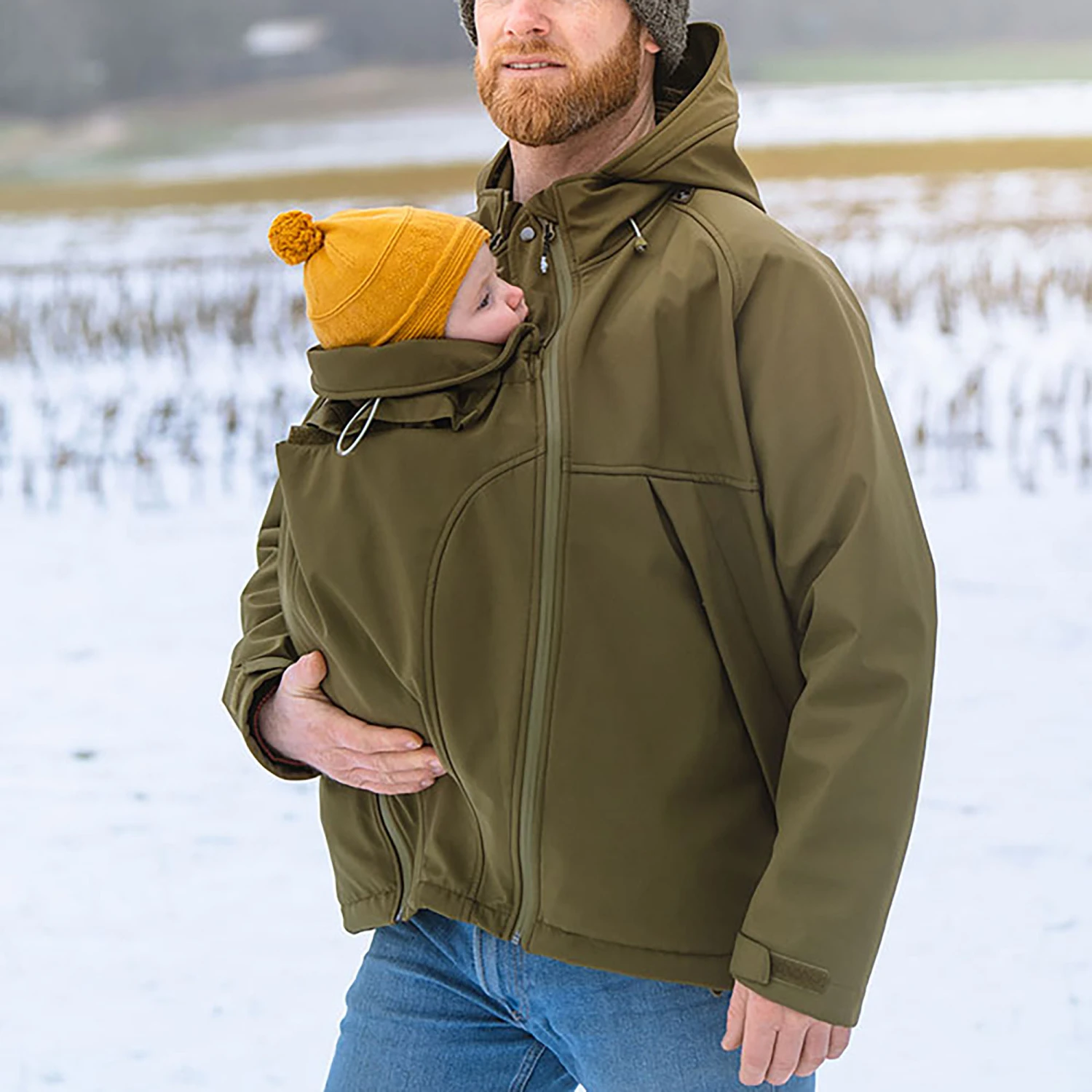 Allrounder Softshell Babywearing Jacket 9 Allrounder Softshell Babywearing Jacket - Image 9