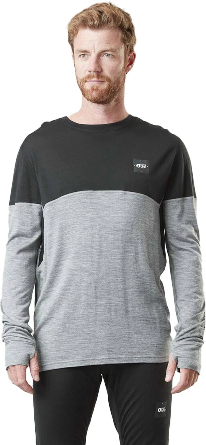 Picture Eaton Merino Ski/Snowboard Base Layer Top 1 Picture Eaton Merino Ski/Snowboard Base Layer Top