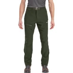 Montane Tenacity Technical Softshell Trousers 14 Montane Tenacity Technical Softshell Trousers -Sports Equipment MTYPROAK TENACITY PANTS REG LEG OAK GREEN 1