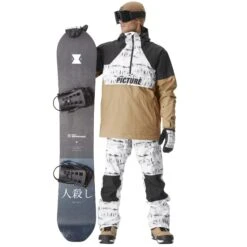 Picture Occan Men's Snowboard/Ski Jacket 32 Picture Occan Men's Snowboard/Ski Jacket -Sports Equipment MVT464 A OCCANJKT TANNIN BLACK 2copycopy
