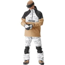 Picture Occan Men's Snowboard/Ski Jacket 22 Picture Occan Men's Snowboard/Ski Jacket -Sports Equipment MVT464 A OCCANJKT TANNIN BLACK Fcopycopy