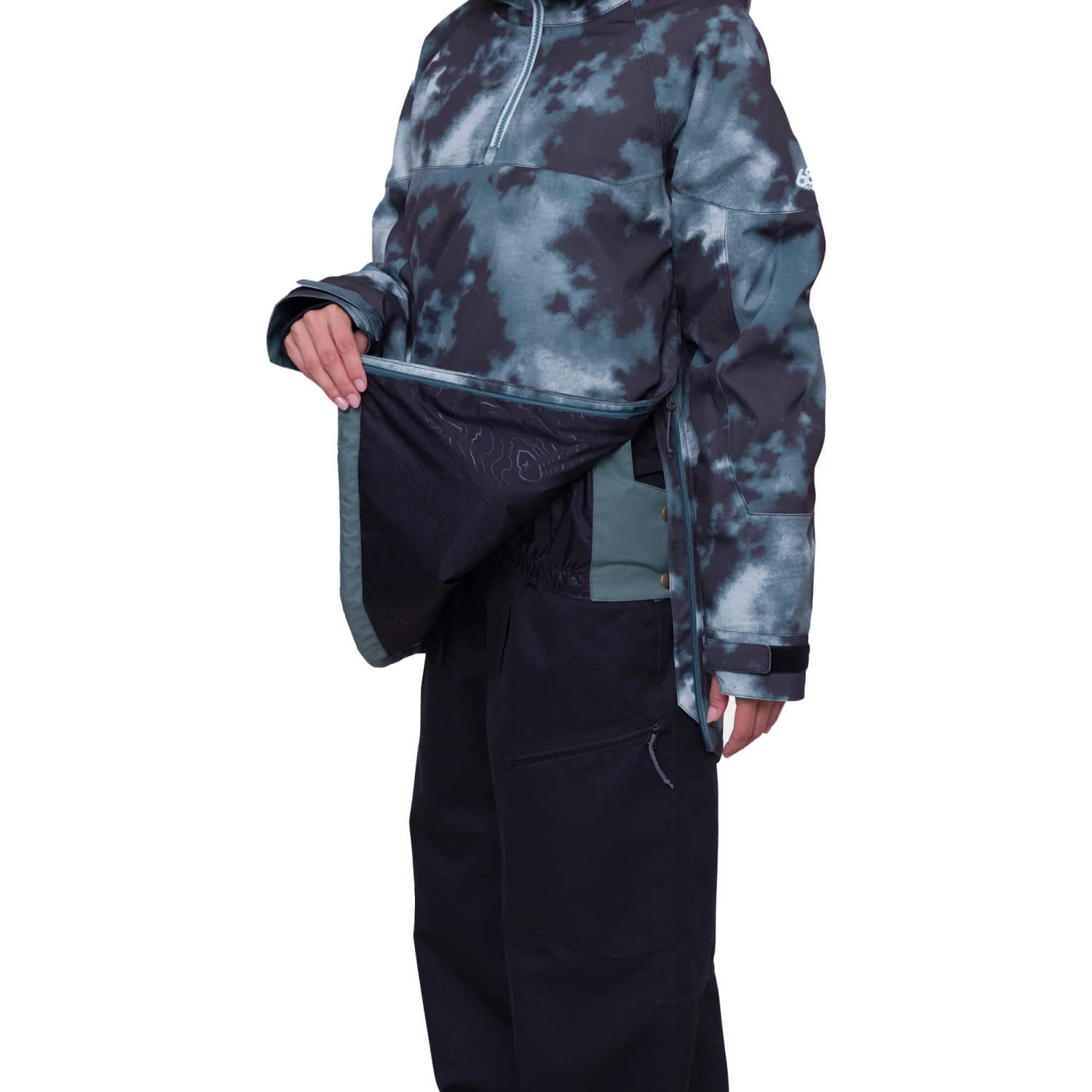 686 Upton Anorak Women's Snowboard/Ski Jacket 4 686 Upton Anorak Women's Snowboard/Ski Jacket - Image 4