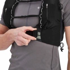 Montane Gecko VP 12+ POLYGIENE® Trail Running Vest Pack -Sports Equipment PGP12BLA GECKO VP 12 BLACK 6 800x
