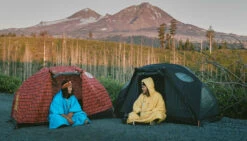 POLER Camp Poncho Reversible Camping Blanket With Hood -Sports Equipment PhotoJul31100839AM1