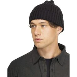Armada Merino Wool Beanie -Sports Equipment R00512010 4 MODCU Merino Blackcopy 1
