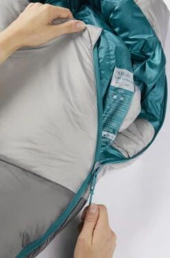 Rab Women's Solar Ultra 3 Lightweight Sleeping Bag -Sports Equipment SOLAR ULTRA 3 WMNS DARK PEWTER QSS 02 DPW 09